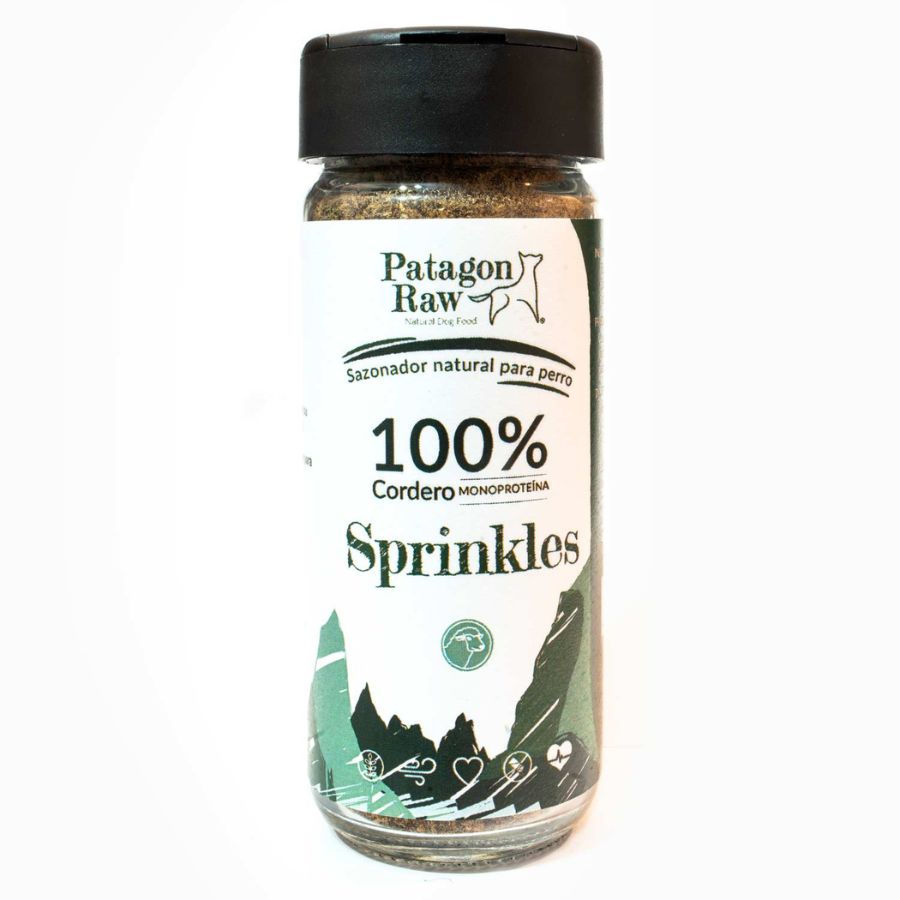 Sazonador sprinkles perro 100% corazón cordero 170 GR